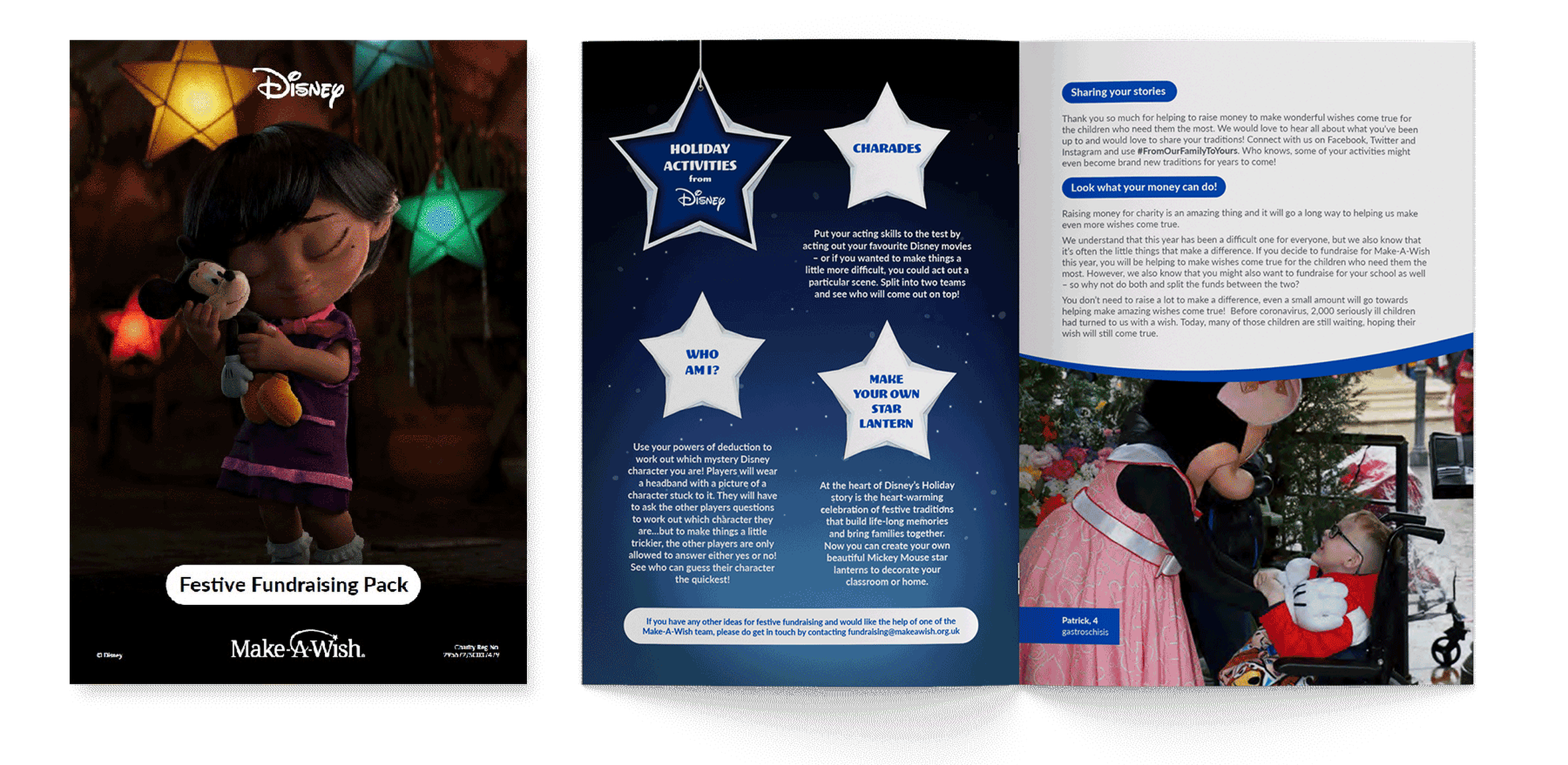 The Disney fundraising pack, which is available to download now.